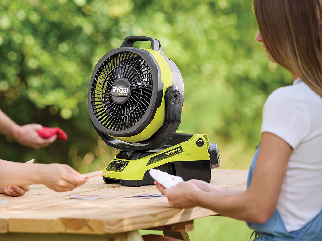 RYOBI 18伏特ONE+ HP無碳刷混合式9吋轉動風扇 RYOBI 18伏特ONE+ HP無碳刷混合式9吋轉動風扇